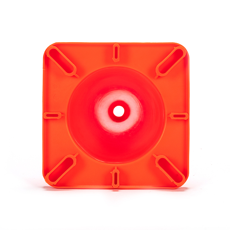 CONO DE TRÁFICO DE PVC NARANJA SÓLIDO RC700A-2