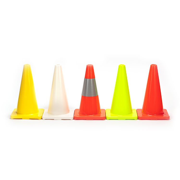 RC450A-1 CONO DE TRÁFICO DE PVC NARANJA MACIZO